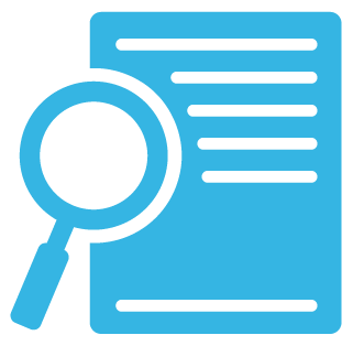 Evidence based results icon