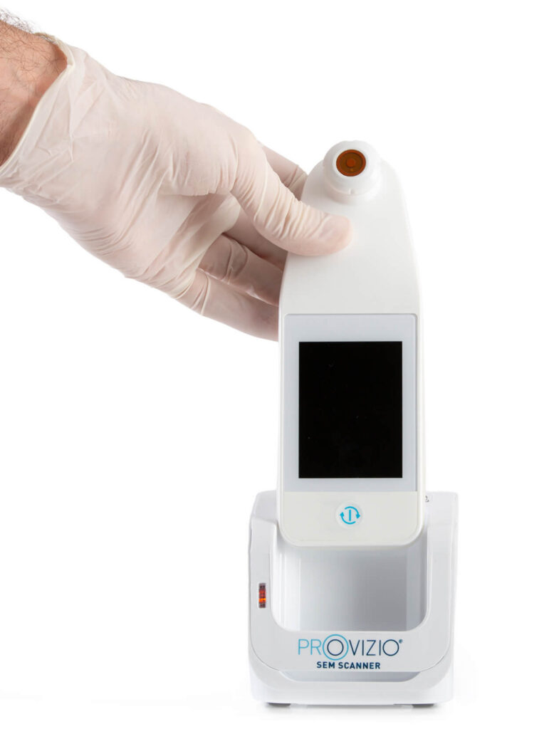 provizio scanner in hand
