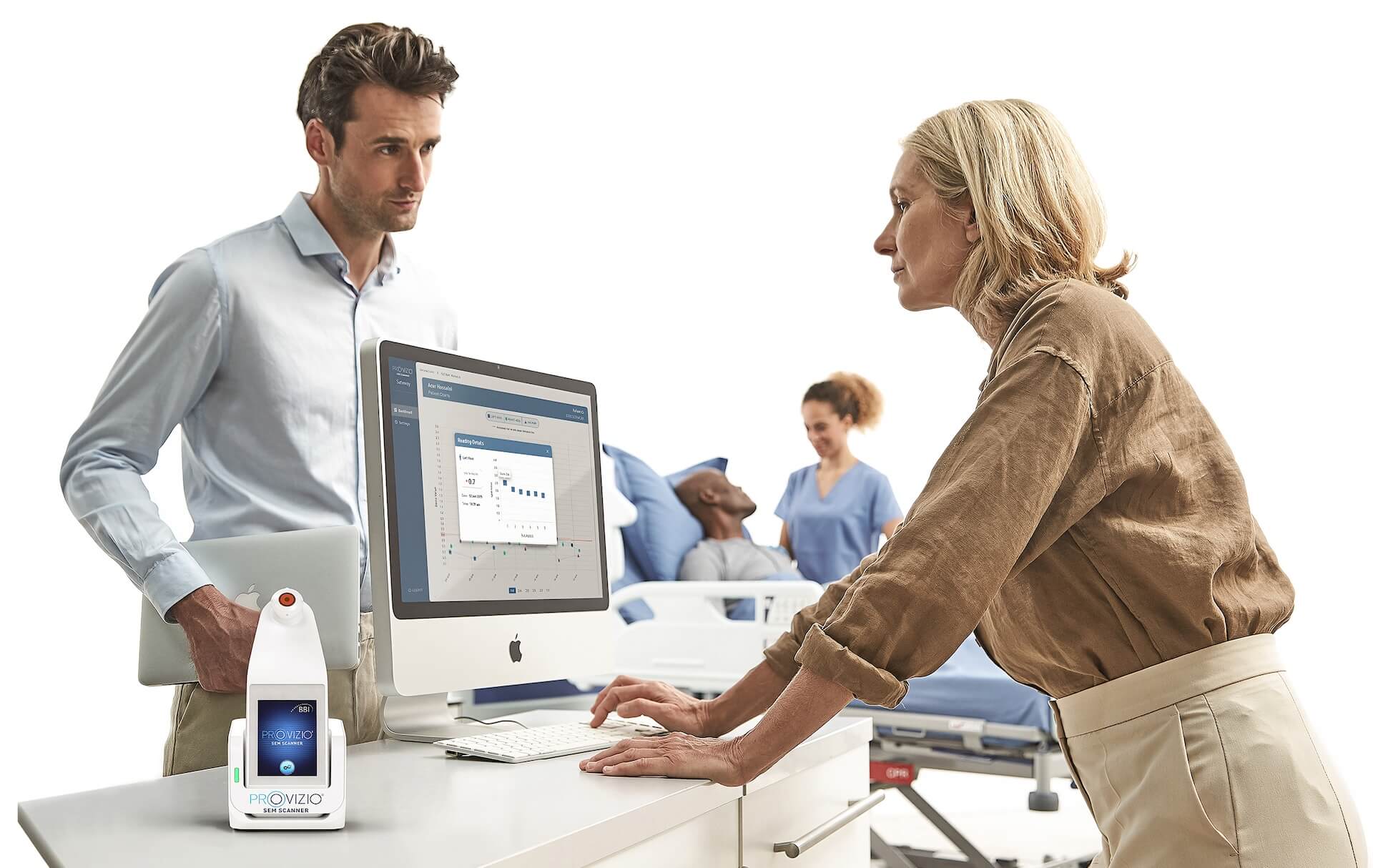 Provizio SEM Scanner in Hospital